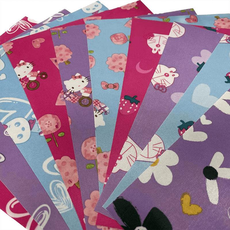 Fabraic satin clóite le sciath PVC